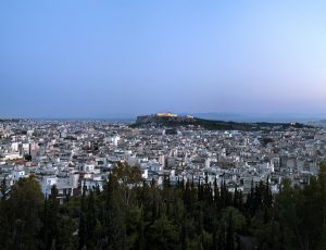 Acropolis, view from Strefi hill