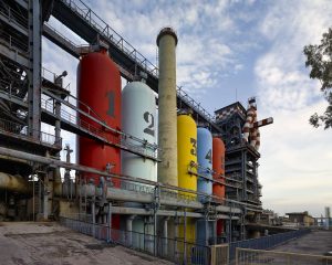 Chalivourgiki, steel factory